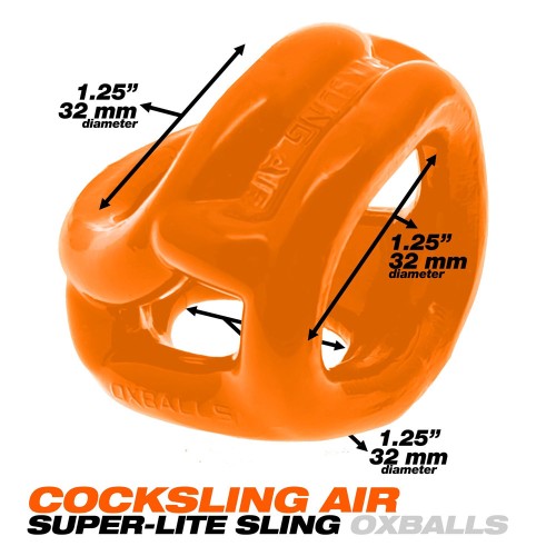 Oxballs Cocksling Air Lightweight Orange