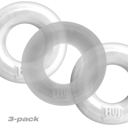 Hunkyjunk HUJ3 C-Ring 3-Pack para Mayor Placer