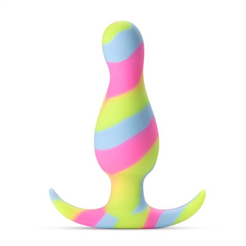 Avant Kaleido Silicone Anal Plug Lime