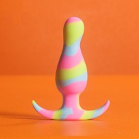 Avant Kaleido Silicone Anal Plug Lime