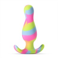 Avant Kaleido Silicone Anal Plug Lime