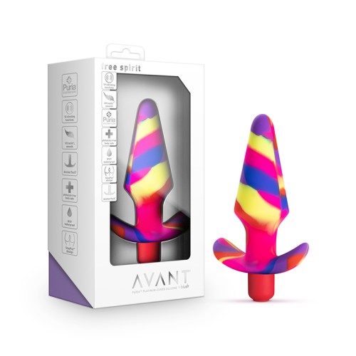 Avant Free Spirit Silicone Vibrating Anal Plug