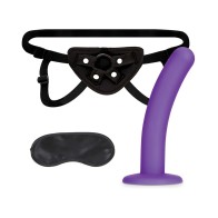 Lux Fetish Strap-On Harness & Dildo - Dual Pleasure Set