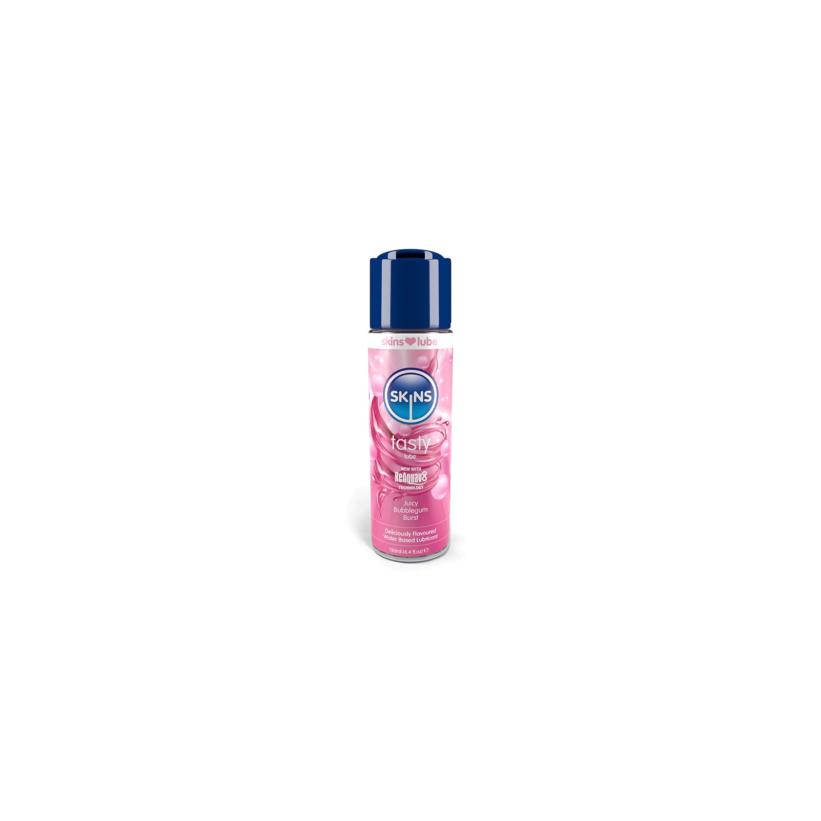 Skins Bubblegum Water-Based Lube 4.4 oz. - Fruity Pleasure Experience