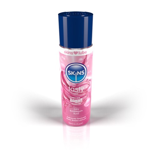 Skins Bubblegum Water-Based Lube 4.4 oz. - Fruity Pleasure Experience