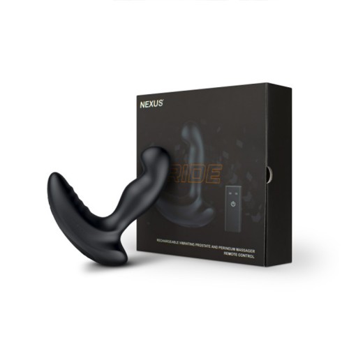 Nexus Ride Remote Control Prostate Vibrator - Black