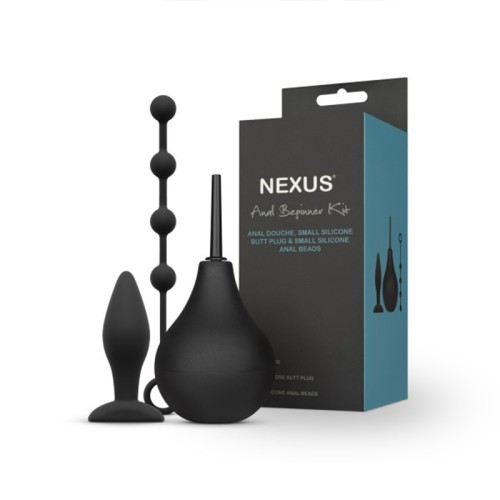 Kit de Inicio Anal Nexus con Ducha y Juguetes