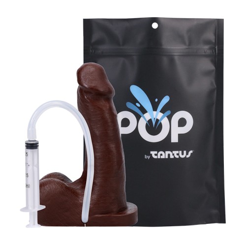 Packer Squirting Tantus POP n' Play Espresso