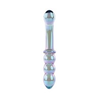 Gender X Lustrous Galaxy Wand - Dual-Ended Glass Dildo