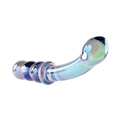 Gender X Lustrous Galaxy Wand - Dual-Ended Glass Dildo