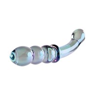 Gender X Lustrous Galaxy Wand - Dual-Ended Glass Dildo