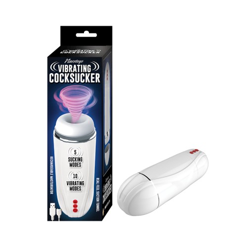 Nasstoys Vibrating Cocksucker White