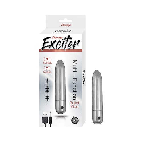 Vibrador Bullet Multi-Funcional Exciter de Nasstoys