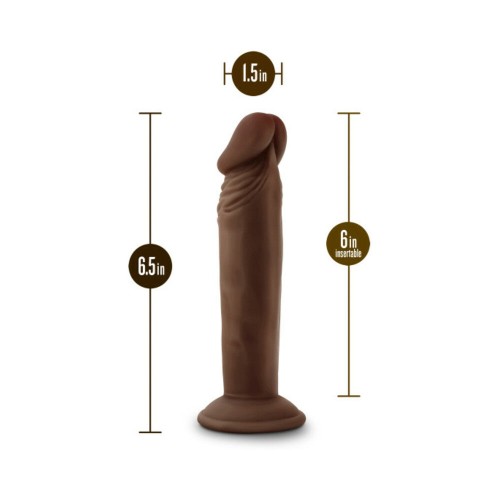 Dildo Realista de 6 pulgadas Dr. Skin Plus con Base de Succión