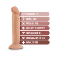 Dildo Posable Dr. Skin Plus de 6 in.