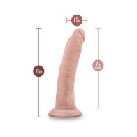 Dr. Skin Plus Dildo Realista de 7 pulgadas con Base de Succión