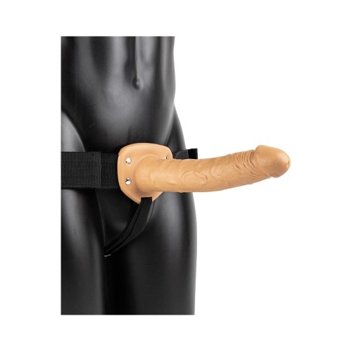 RealRock Realistic Vibrating Hollow Strap-On