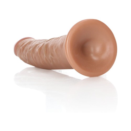 Dildo RealRock Realista Slim de 6 Pulgadas con Ventosa Color Tan