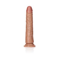 RealRock 7 in Slim Dildo with Suction Cup Tan