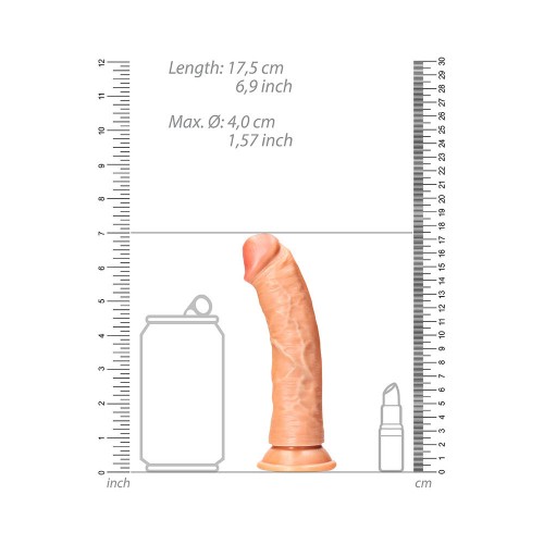 RealRock Realistic Curved Dildo 6 inch