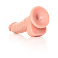 Dildo Curvo RealRock de 6 pulgadas para Placer del Punto G