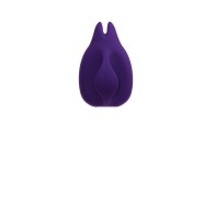 VeDO Huni Rechargeable Finger Vibe Deep Purple - Perfect Clitoral Pleasure