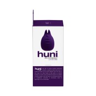 VeDO Huni Rechargeable Finger Vibe Deep Purple - Perfect Clitoral Pleasure