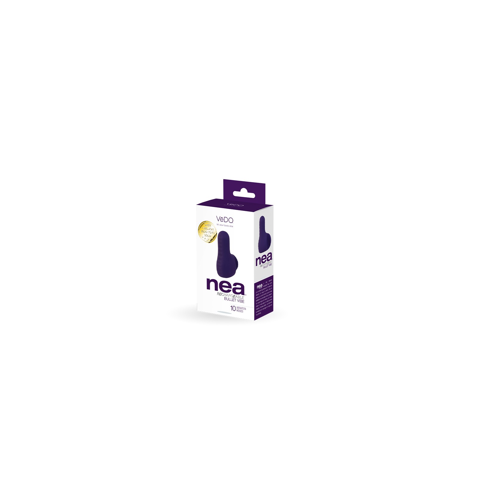 VeDO Nea Rechargeable Finger Vibe - Deep Purple