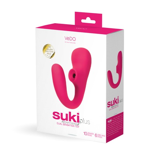 VeDO Suki Plus Rechargeable Dual Sonic Vibe - Ultimate Pleasure