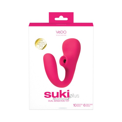 VeDO Suki Plus Rechargeable Dual Sonic Vibe - Ultimate Pleasure