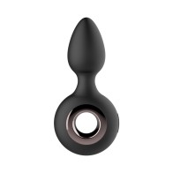 Gender Fluid Tremor Rechargeable Silicone Anal Rimmer Vibrating Plug