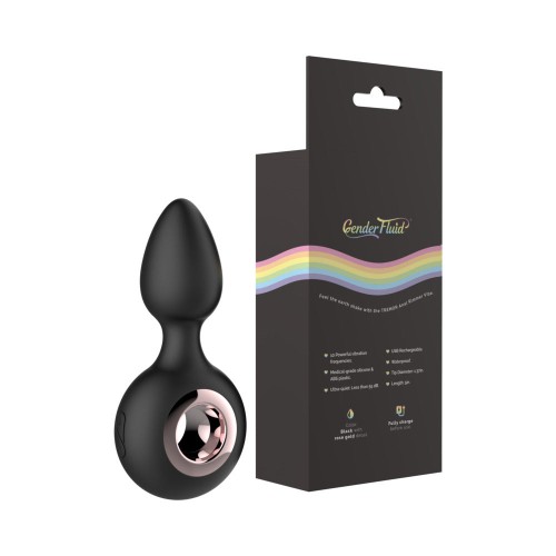 Plug Vibrador Anal Recargable de Silicona Gender Fluid Tremor