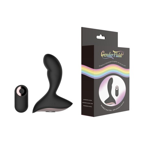 Vibrador Anal Control Remoto Gender Fluid Rumble para Placer Intenso