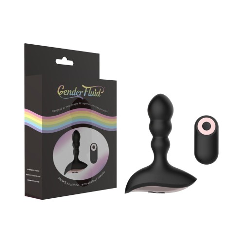 Gender Fluid Shake Remote-Controlled Vibrator for Versatile Pleasure