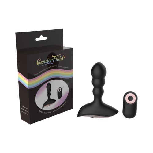 Gender Fluid Shake Remote-Controlled Vibrator for Versatile Pleasure