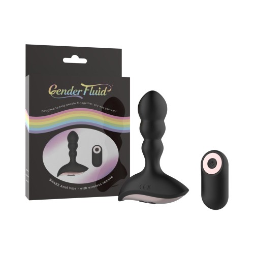 Gender Fluid Shake Remote-Controlled Vibrator for Versatile Pleasure