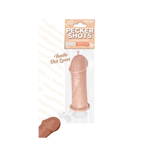 Jeringa Pecker Shot de Vainilla