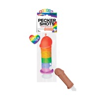 Pecker Shot Syringe - Rainbow