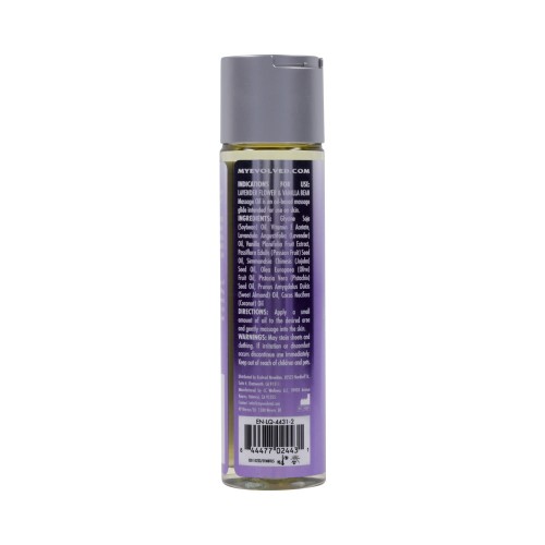 Evolved Anoint Lavender & Vanilla Massage Oil - Relaxation