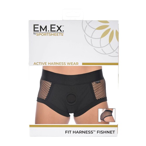 Arnés Fishnet Em.Ex. Fit Sportsheets Talla S