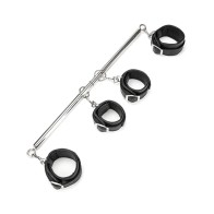 Lux Fetish Expandable Spreader Bar Set with Cuffs