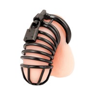 Blue Line Deluxe Chastity Cage