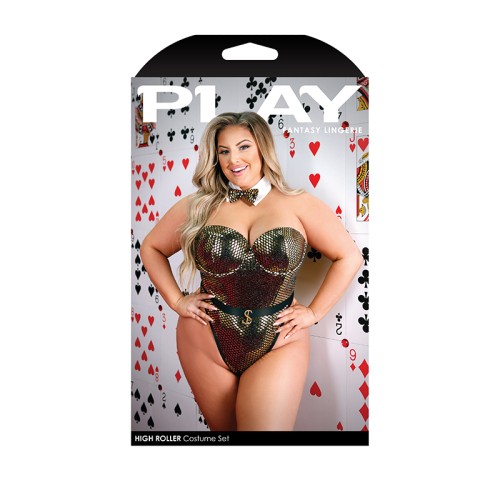 Fantasy Lingerie Play High Roller Costume