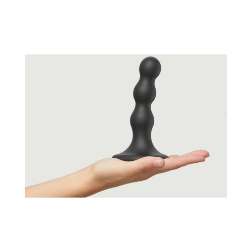 Strap-On-Me Hybrid Dildo Plug Balls - Black S