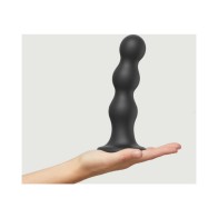 Plug Dildo de Silicona Strap-On-Me con Bolas Negros XL