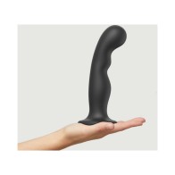 Plug Dildo Híbrido de Silicona Strap-On-Me Negro XL