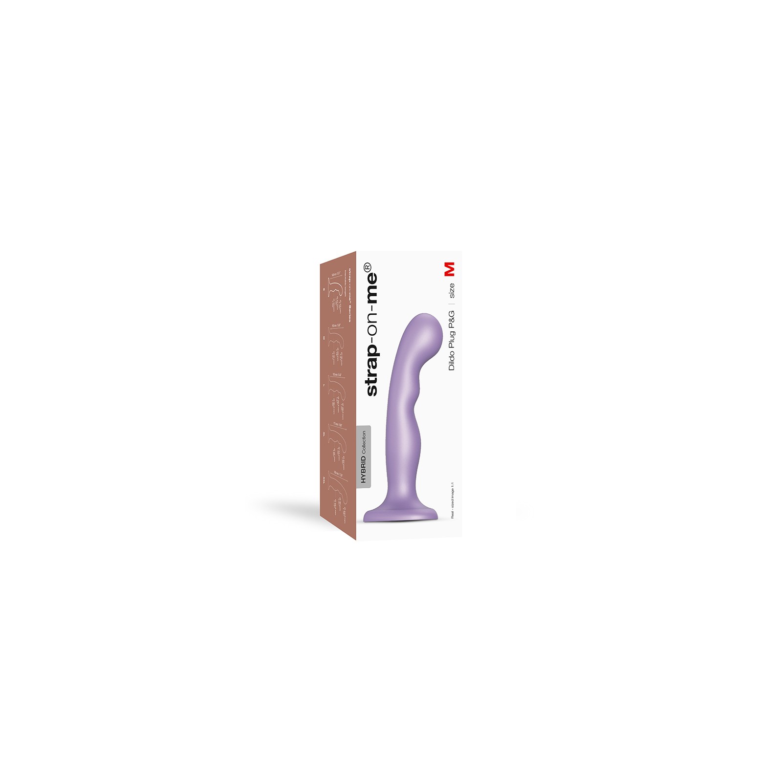 Strap-On-Me Hybrid Collection Silicone Dildo Plug