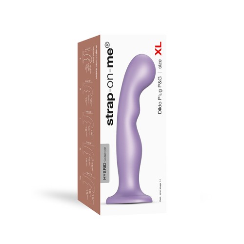 Plug Dildo Híbrido de Silicona Strap-On-Me para Placer Diverso