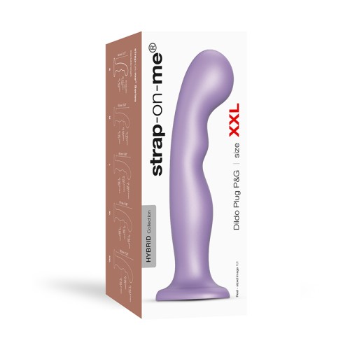 Plug Dildo Híbrido Strap-On-Me de Silicona XXL