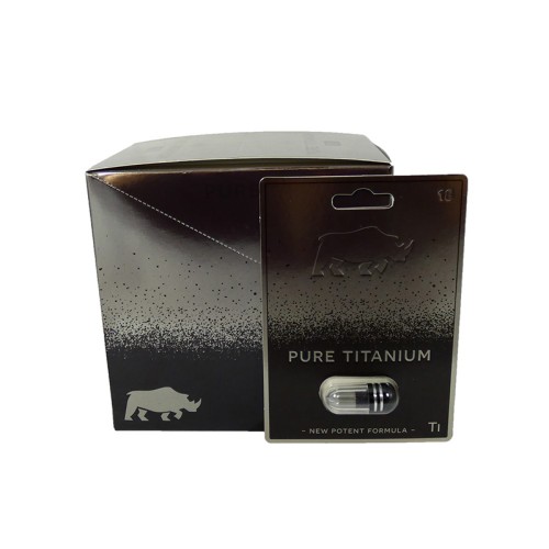 Rhino Pure Titanium Capsules